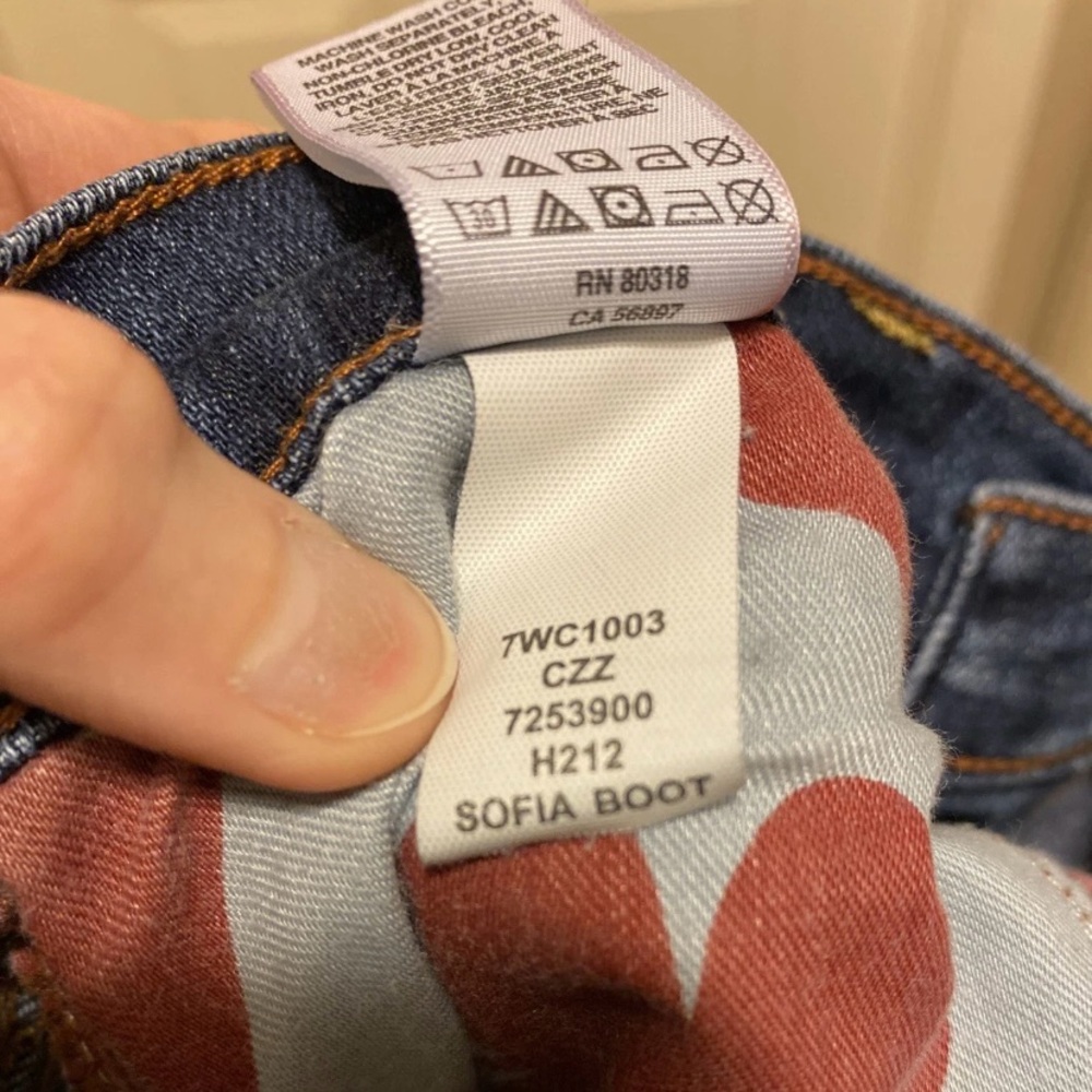 Lucky Brand Jeans Womens 10/30 Sofia Boot Bootcut Mid Rise Blue Denim Stretch - Picture 11 of 11